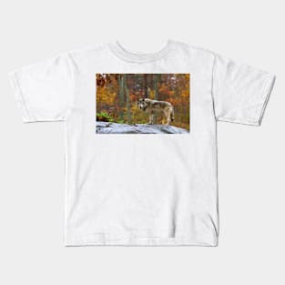 Timber Wolf Kids T-Shirt